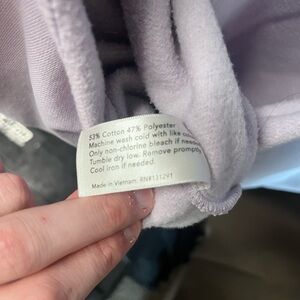 Off-the-Shoulder Lavender Sweater